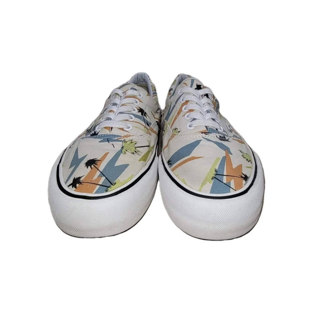 Vans Era SF Island Beach Palms Men Size 13 Canvas Skate Surf Board Shoes Low Top